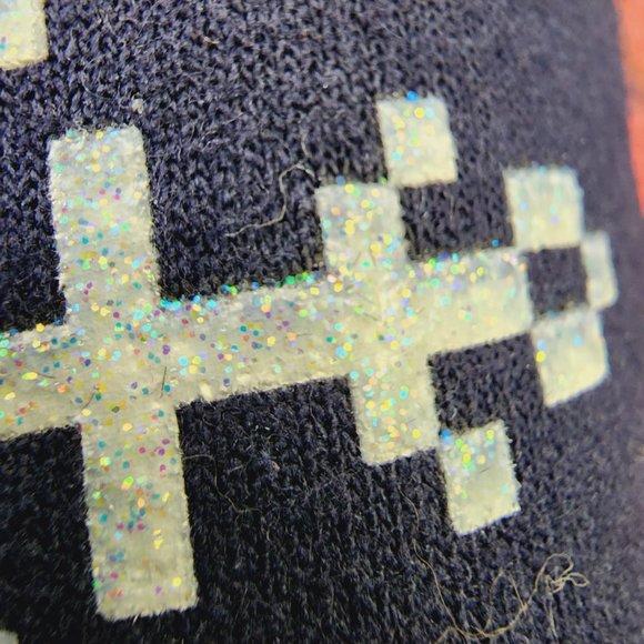 Hanes red solo cup sparkly Holiday Cheer graphic crewneck sweatshirt woman's med - Picture 8 of 8